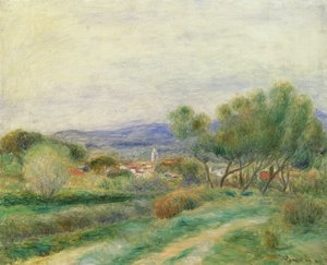 Vista de La Seyne, Provenza de Pierre Auguste Renoir